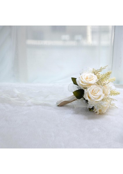 Kurdeleli Düğün Buketi Duşu Için Düğün Buketi (Yurt Dışından) fırsatları