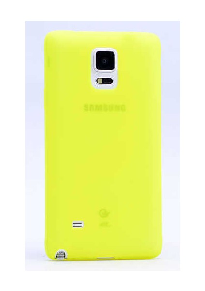 Samsung Galaxy Note 4 Kılıf Tam Uyumlu Soft ve Ultra Ince Silikon