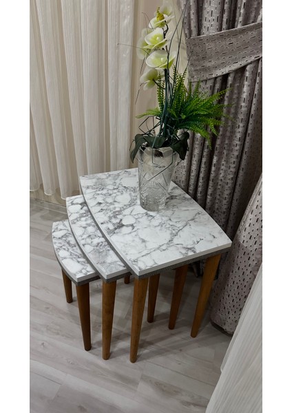 Lüx 3lü Zigon Sehpa fiyatları