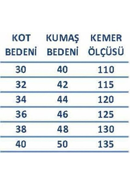 Kahve Kot Pantolon Kemeri Tek Parca Dana Derisi