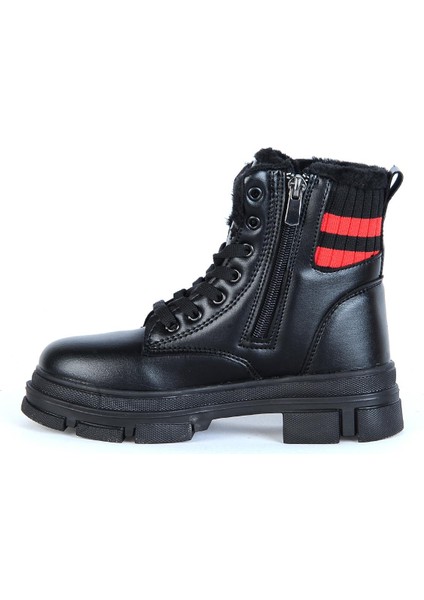 7655 Siyah Nova Kışlık Kız Çocuk Bot fiyatları