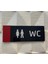 Red Line Serisi Wc Yönlendirme Tabelası 4