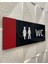 Red Line Serisi Wc Yönlendirme Tabelası 5
