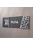 Antrasit Silver Pattern Seri Mutfak Kapı İsimliği 3