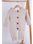 Babyhola %100 Kalın Triko Içi Velsoft Tulum Kız Erkek Bebek Çocuk Ponpon Kapüşonlu Kışlık Dış Tulum 5716 2
