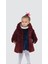 Babyhola Kız Bebek Çocuk Pamuk Astarlı Külah Kapüşonlu Peluş Kaban Kışlık 13622 1