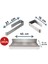 Inox, Ömürlük Banyo Düzenleyici Takımı, 3 Parça, Banyo Aksesuar, Raf, Selpaklık, Havluluk 1