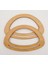 Oval Köprülü Model 13X20 cm Ahşap Renk Ahşap Çanta Sapı 1
