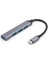 MC3004T Type-C USB Çevirici Hub 4 Port USB 3.0 USB Dönüştürücü 4 Port Metal Hub Telefonlar Tabletler ve Notebook USB Çevirici 2