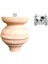 Ahşap Koltuk Ayağı - Baza Ayağı-Çap (Kalınlık): 9.2 cm 1