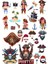 Korsanlar Sticker Set 15 Parça Telefon, Tablet, Defter, Laptop Sticker 1