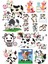 Inek Sticker Set-2 19 Parça Telefon, Tablet, Defter, Laptop Sticker 1