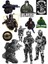 Asker Sticker Set-2 13 Parça Telefon, Tablet, Defter, Laptop Sticker 1