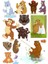 Ayı Sticker Set-4 13 Parça Telefon, Tablet, Defter, Laptop Sticker 1