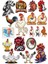 Horoz Sticker Set-5 15 Parça Telefon, Tablet, Defter, Laptop Sticker 1