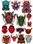 Kuru Kafa Şeytan Sticker Set 14 Parça Telefon, Tablet, Defter, Laptop Sticker 1
