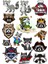 Racun Sticker Set-2 15 Parça Telefon, Tablet, Defter, Laptop Sticker 1