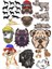 Köpekler Sticker Set-5 16 Parça Telefon, Tablet, Defter, Laptop Sticker 1