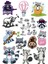 Racun Sticker Set-3 17 Parça Telefon, Tablet, Defter, Laptop Sticker 1