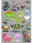 Dino Dinazro Sticker Set-2 13 Parça Telefon, Tablet, Defter, Laptop Sticker 1