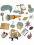 Bilim Uzay Sticker Set 15 Parça Telefon, Tablet, Defter, Laptop Sticker 1