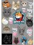 Kediler Sticker Set 14 Parça Telefon, Tablet, Defter, Laptop Sticker 1