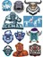 Yeti Sticker Set 15 Parça Telefon, Tablet, Defter, Laptop Sticker 1