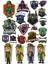 Asker Sticker Set 7 15 Parça Telefon, Tablet, Defter, Laptop Sticker 1
