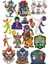 Paylanço Joker Sticker Ser 19 Parça Telefon, Tablet, Defter, Laptop Sticker 1