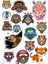 Kaplan Sticker Set 5 15 Parça Telefon, Tablet, Defter, Laptop Sticker 1