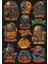 Hallowen Sticker Set 8 12 Parça Telefon, Tablet, Defter, Laptop Sticker 1