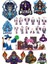 Büyücü Sticker Set 4 18 Parça Telefon, Tablet, Defter, Laptop Sticker 1