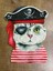 26X20 cm 3 Boyutlu Korsan Kabartma Kedi Arma Aplike Dikiş 1