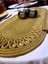 Doğal Hasır ve Desenli Runner 30X80 1
