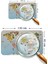 Eğitici Dünya Haritası Dünya Atlası Çocuk ve Bebek Odası Duvar STICKER 3824 3