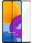 Galaxy M52 Tam Kaplayan Temperli Cam Ekran Koruyucu Siyah 1