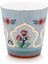 Pip Studio Flower Festival Mavi Porselen Kulpsuz Kupa Seti 230 ml 2