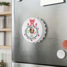 Leylaser 50 Adet Kapak Açacak  Resimli Kişiye Özel Magnet Buzdolabı Süsü, Doğum Günü  Çocuk  4