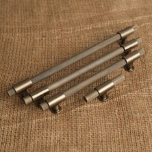 Koldoor Punch Kulp Mobilya Dolap Mutfak Çekmece Kulbu Antik Sarı 192 mm 1 Adet