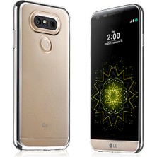 Fitcase Laser Color Lg G5 H850 Silikon Kılıf Silver