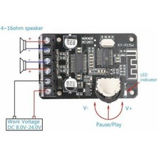 Electroon XY-P15W Bluetooth Amfi Modülü Amplifikatör Devresi