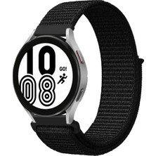Basias Amazfit Gtr Mini / Amazfit Gts 4 Mini Uyumlu Hasır Dokuma Kumaş Kordon (20MM)