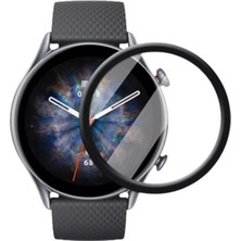 Nanospace Amazfit Gtr3 Pro Uyumlu Tam Kapatan Nano Cam Ekran Koruyucu