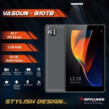 Concord Sprange VASOUN-B10TB 10,1" IPS Ekran 8 Çekirdekli  3gb Ram 64GB Dahili Hafıza Pc Tablet+KILIF HEDİYELİ