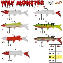 Balıkmarketim Wily Monster Turna Silikon 12 cm 25 gr