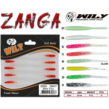 Balıkmarketim Wily Zanga Lrf Silikon Yem 5 cm 0.4 gr
