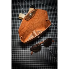 FH Leather Goods Deri Gözlük Kabı-Kılıfı (Kişiye Özel)