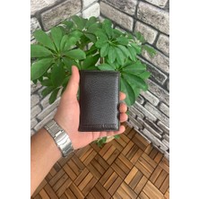 Guard Kahverengi Hakiki Deri Ruhsatlık Erkek / Kadın P1002