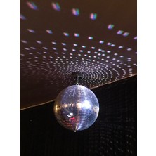 Stı Mb 50 x 50 cm Motorlu Aynalı Küre Disko Topu