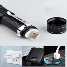 Toptan Bulurum P50 LED Şarjlı Mıknatıslı USB El Feneri Watton WT-622